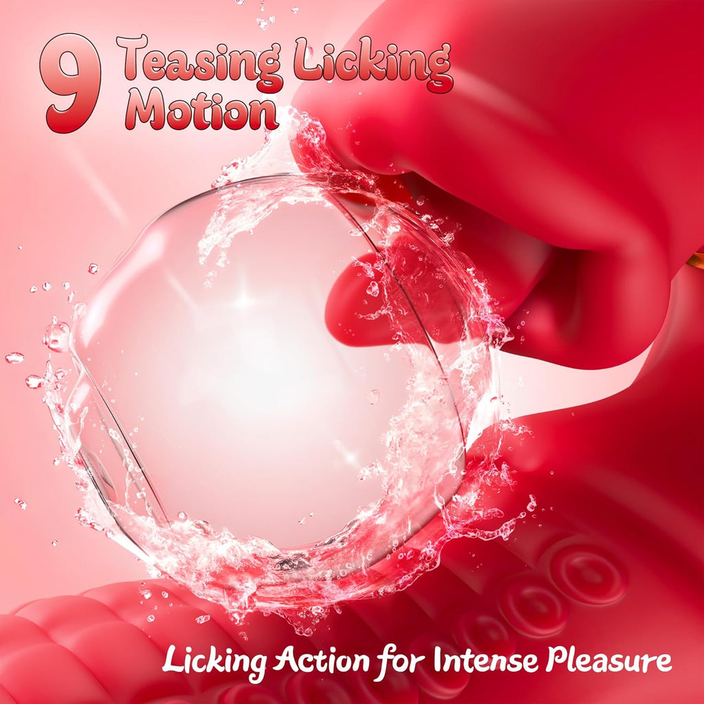 LuxeRose Clit & G-Spot Tongue Vibrator