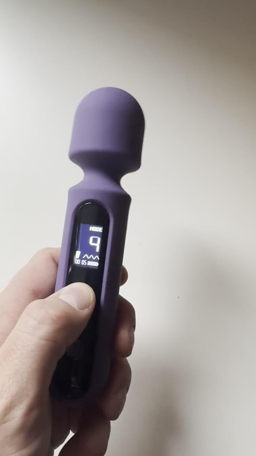 LuxeTouch Wand Vibrator Kit with 3 Attachments