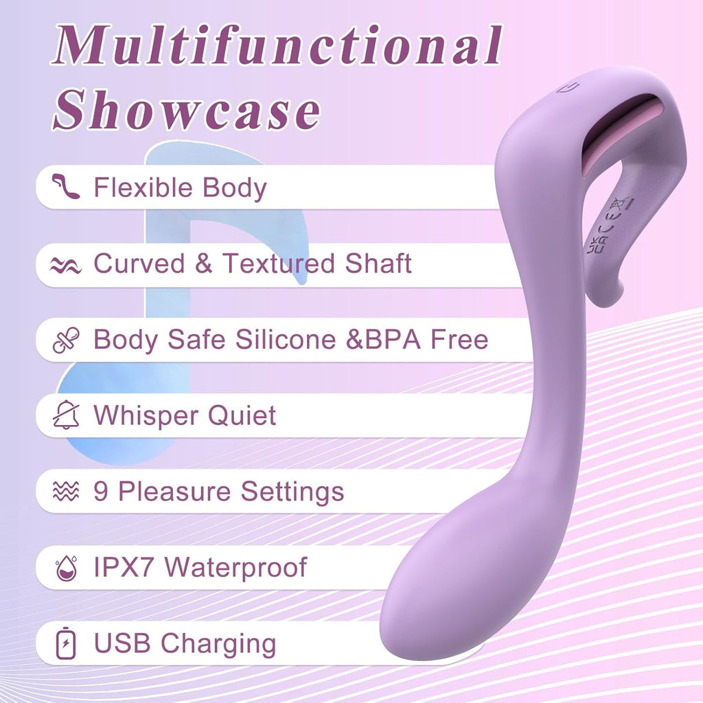 LyricPulse Curved G-Spot & Prostate Vibrator