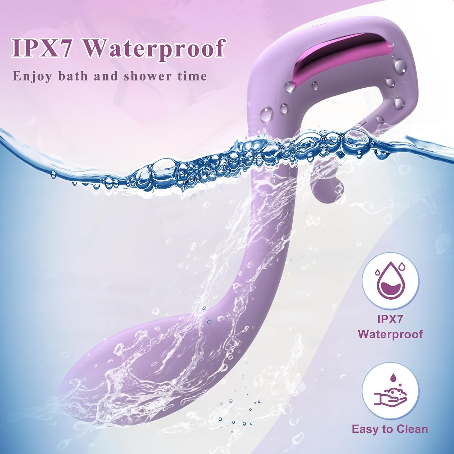LyricPulse Curved G-Spot & Prostate Vibrator