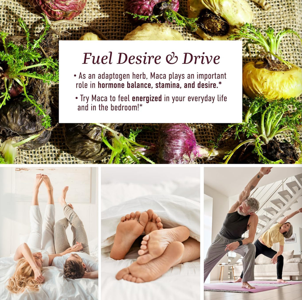 Maca Root Gummies – Libido, Energy & Hormone Support