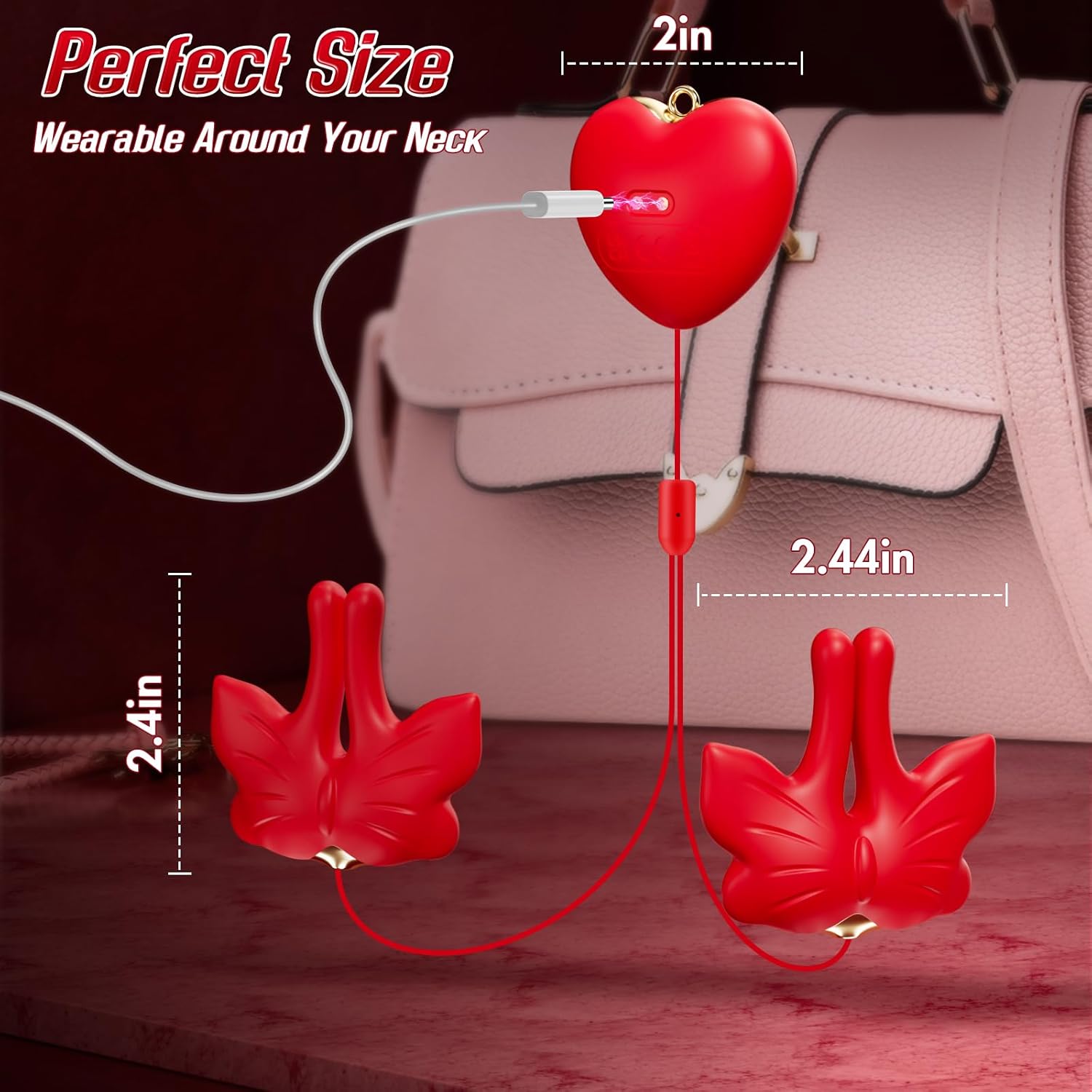 MagnaPulse Nipple Vibrator Set