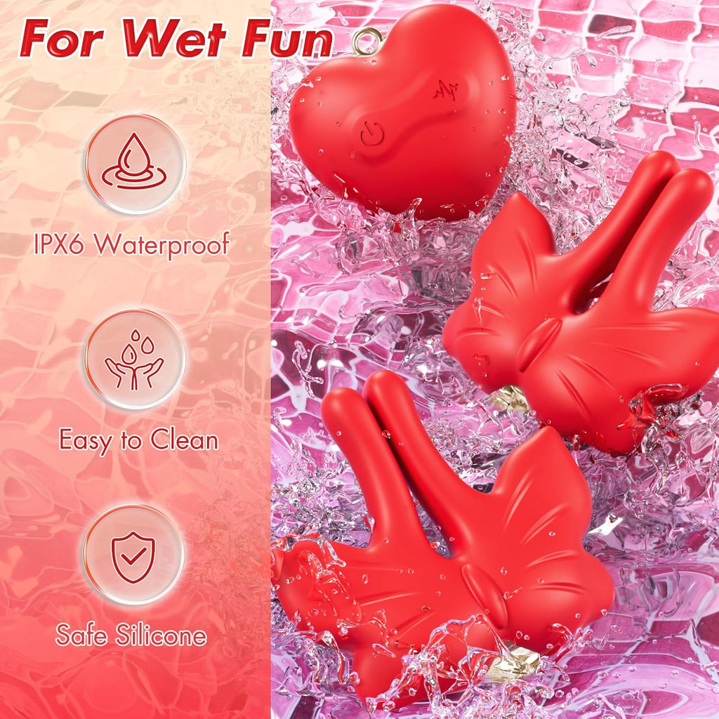 MagnaPulse Nipple Vibrator Set