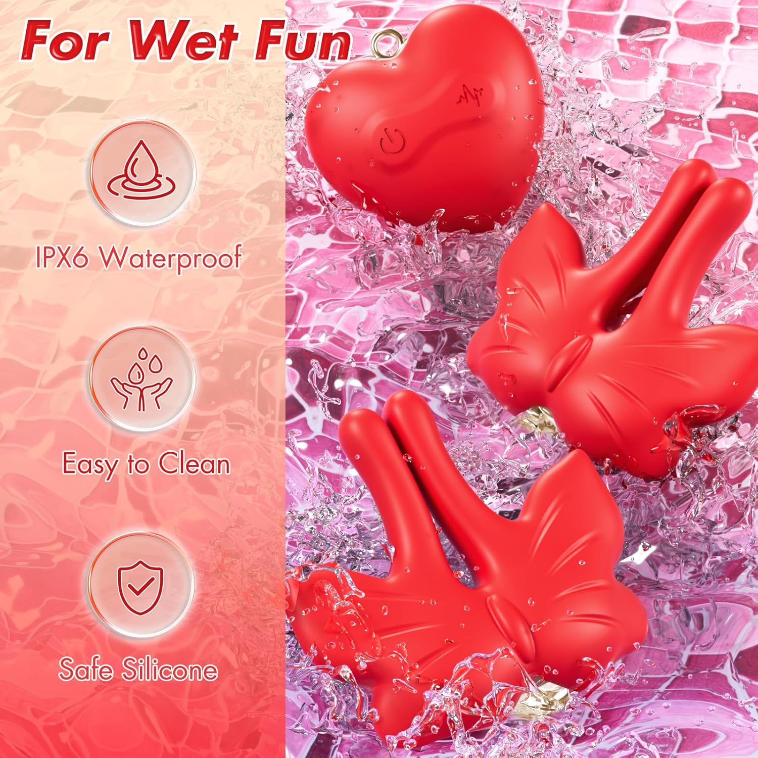 MagnaPulse Nipple Vibrator Set
