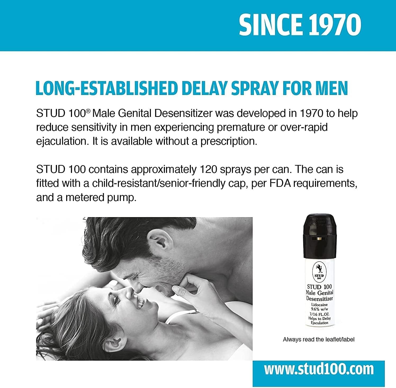 Male Genital Desensitizing Delay Spray