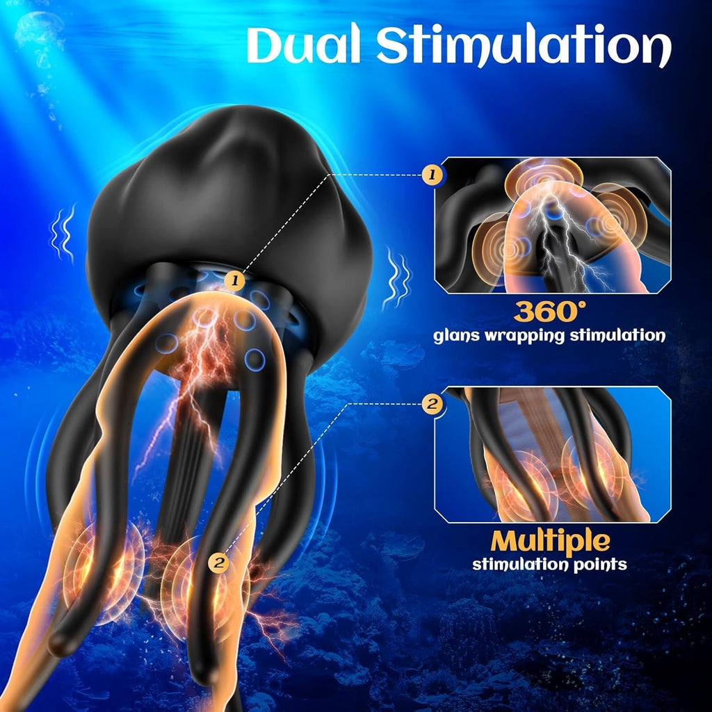 Tentara 360 Jellyfish Trainer Vibrator for Men | 10 Modes