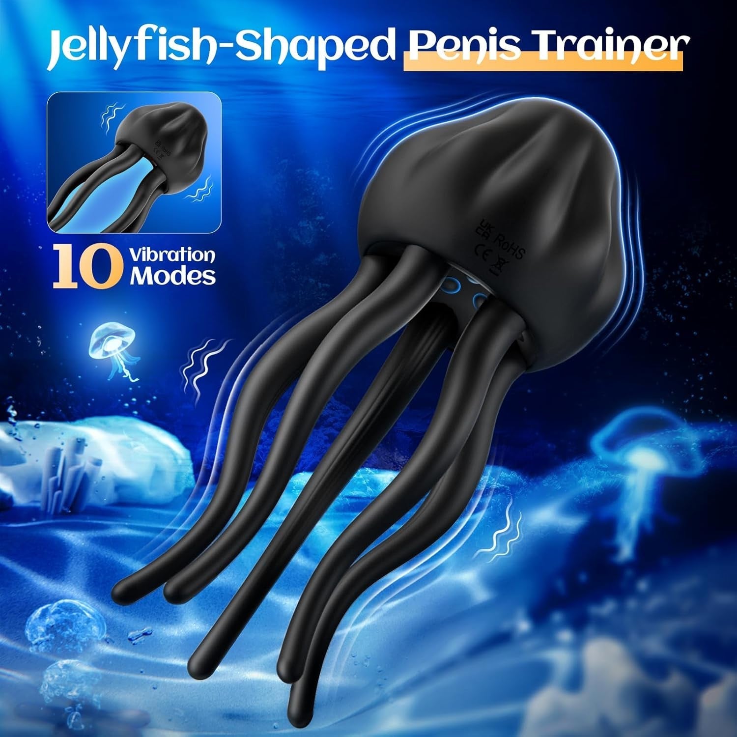 Tentara 360 Jellyfish Trainer Vibrator for Men | 10 Modes