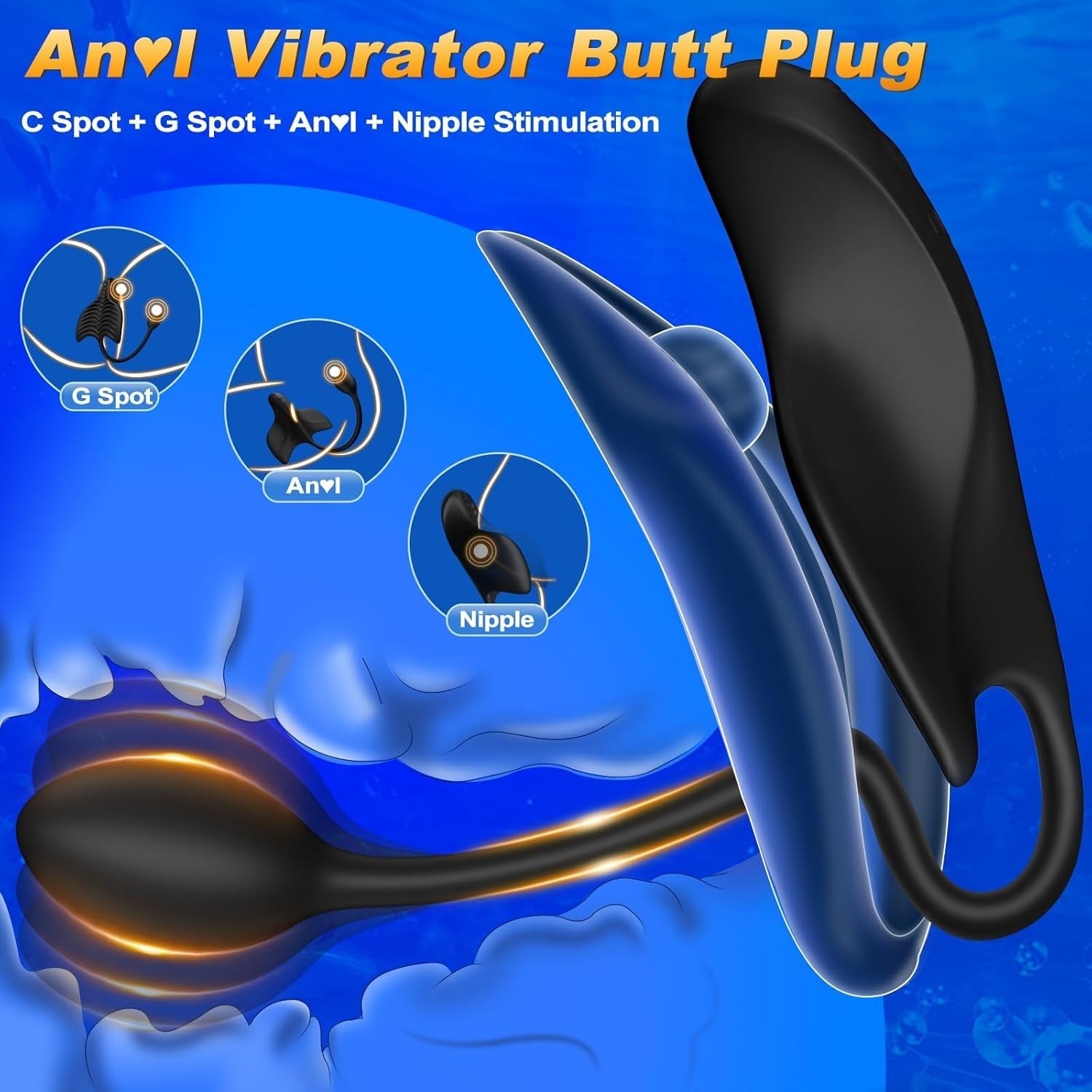 MantaPulse Dual-Motor Prostate Massager Ride-On Vibrator