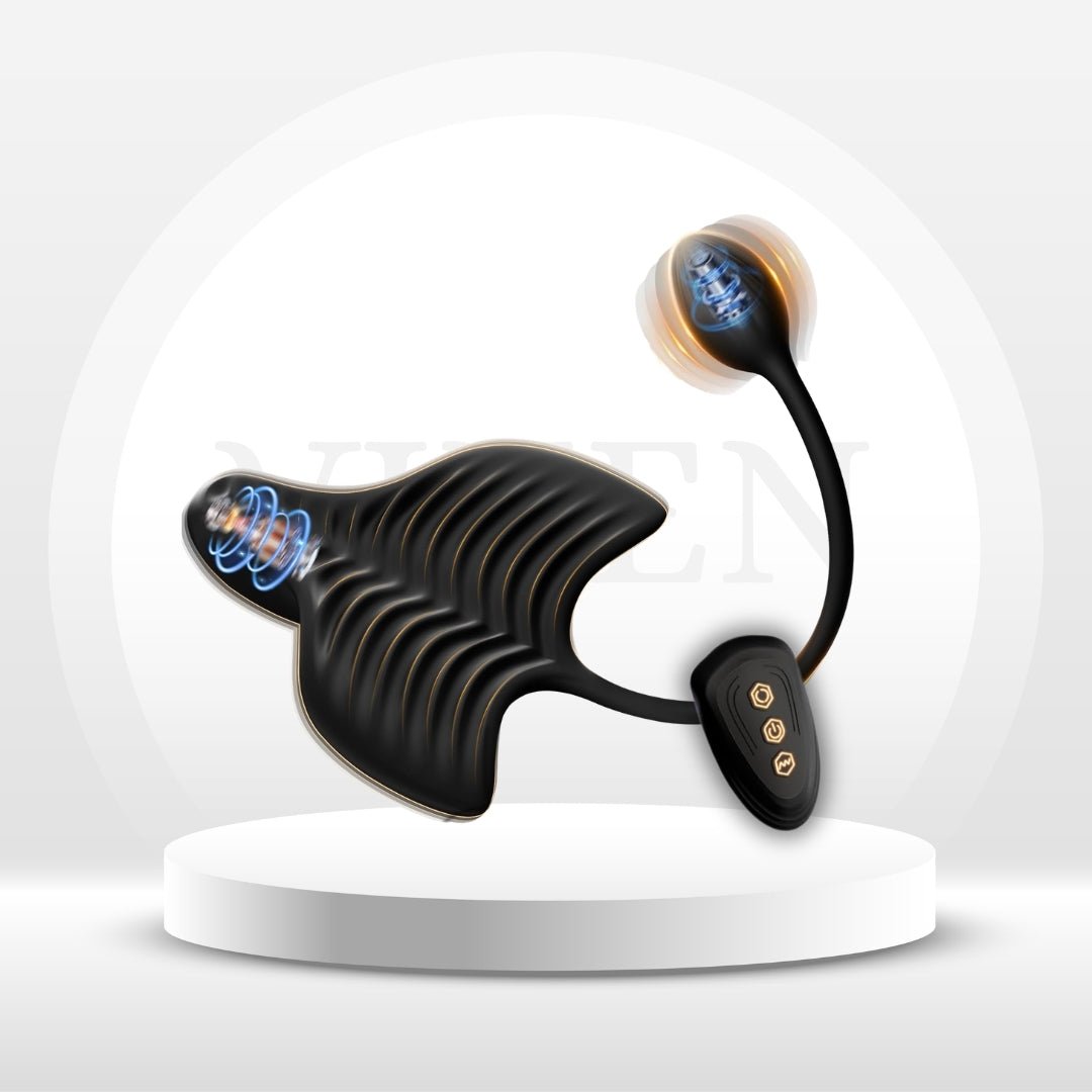 MantaPulse Dual-Motor Prostate Massager Ride-On Vibrator