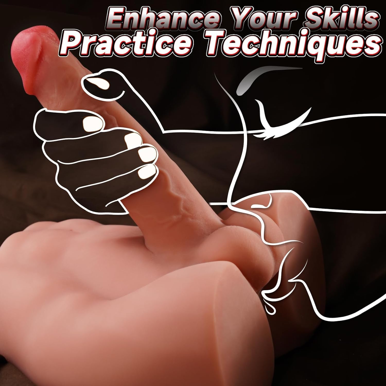 MasterThrust Male Torso Sex Doll Dildo