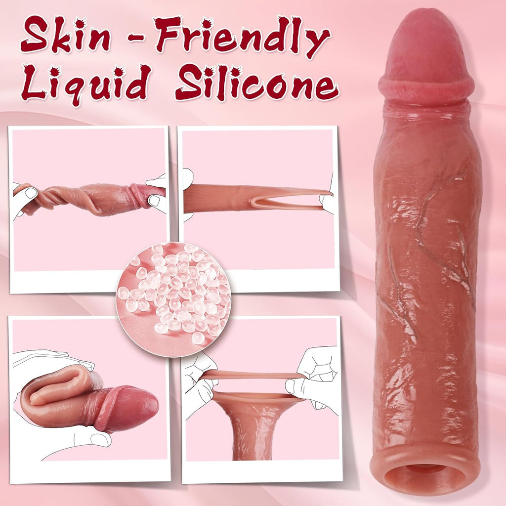 MaxGirth+ Sleeve Realistic Penis Extender