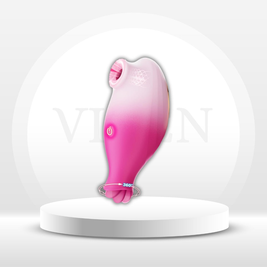 MermaidPulse 2-in-1 Suction & Licking Vibrator