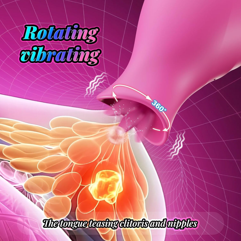 MermaidPulse 2-in-1 Suction & Licking Vibrator