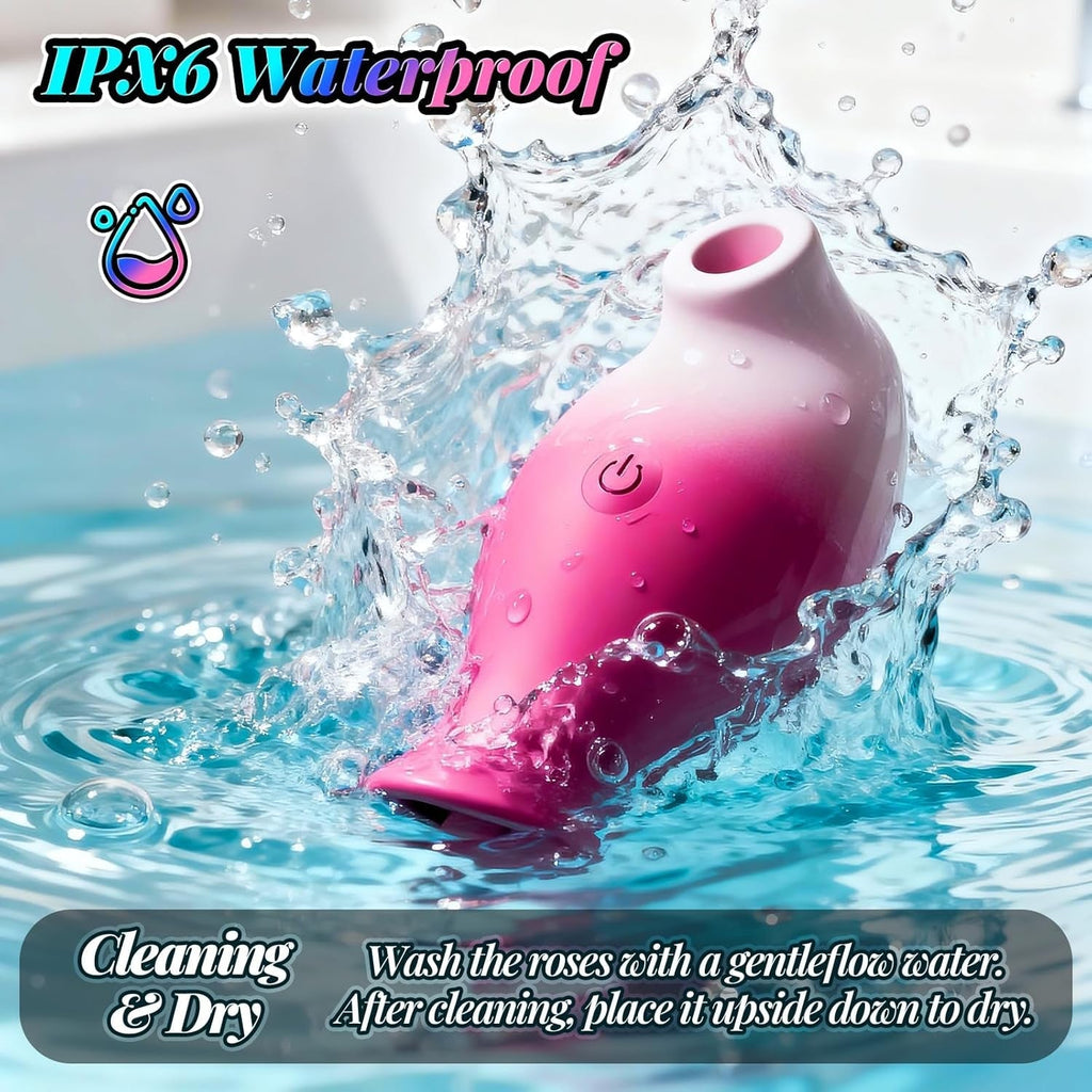 MermaidPulse 2-in-1 Suction & Licking Vibrator