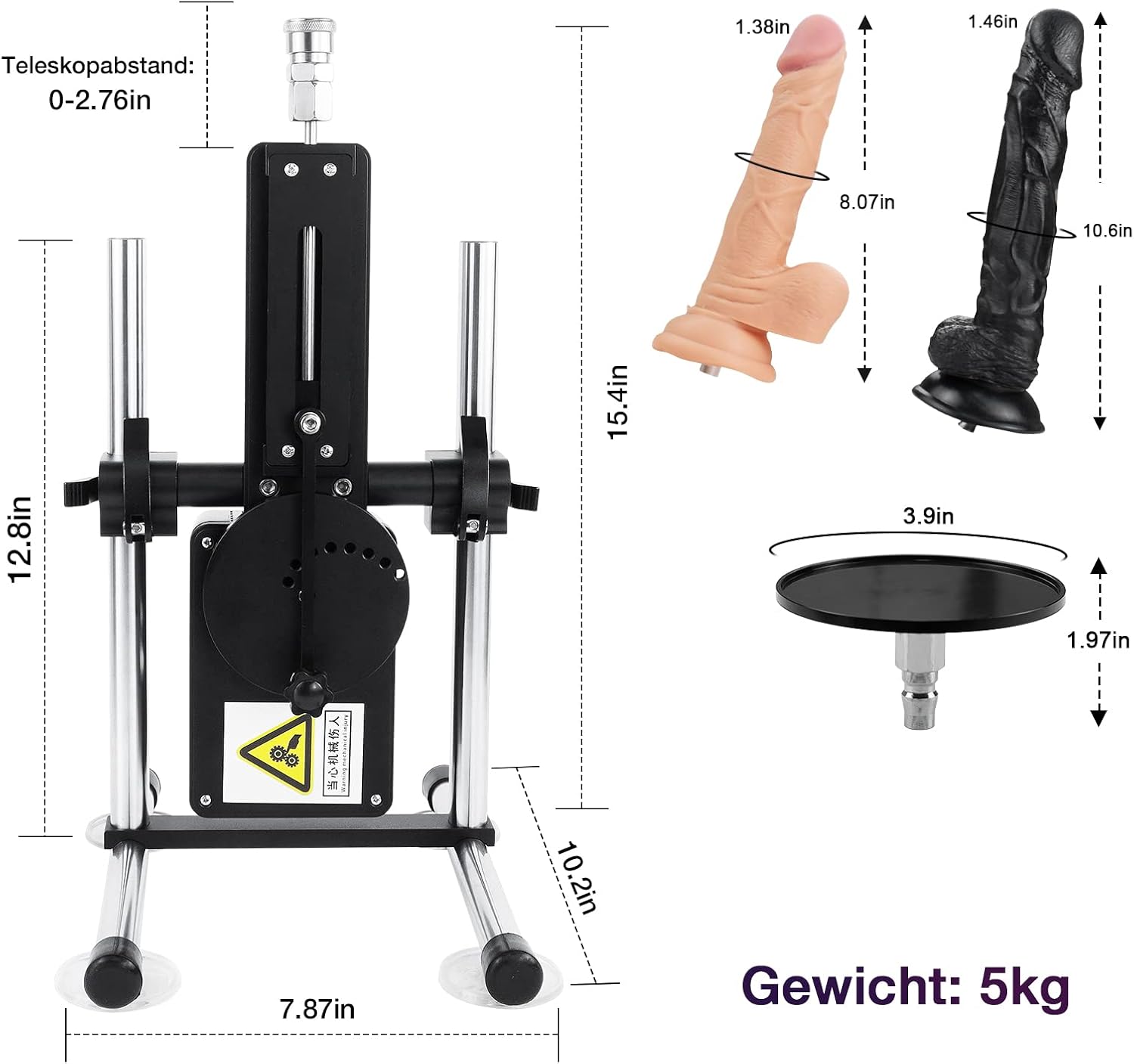 MetalPulse Heavy-Duty Metal Sex Machine