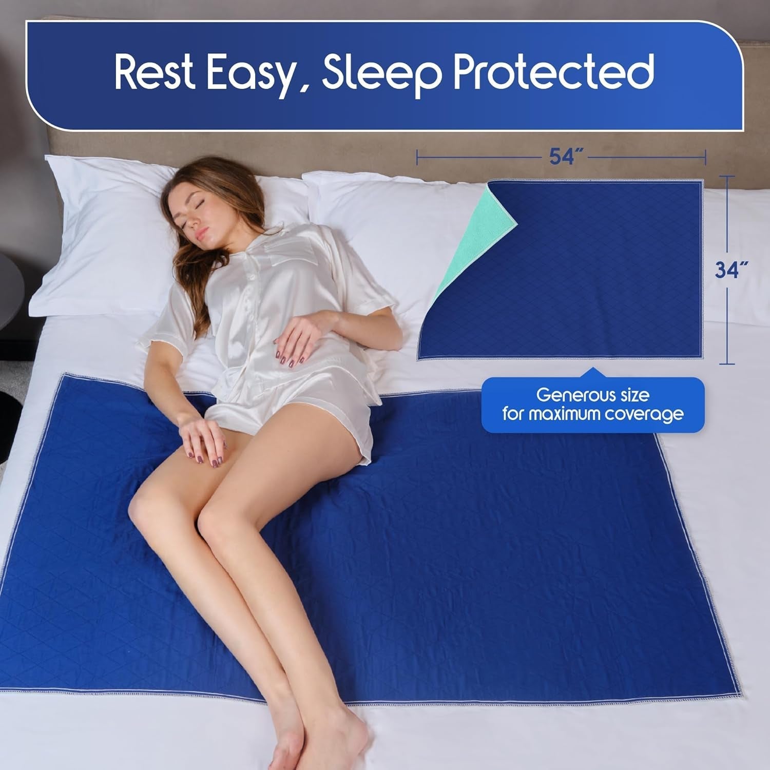 MidnightGuard Waterproof Sex Sheet Pad