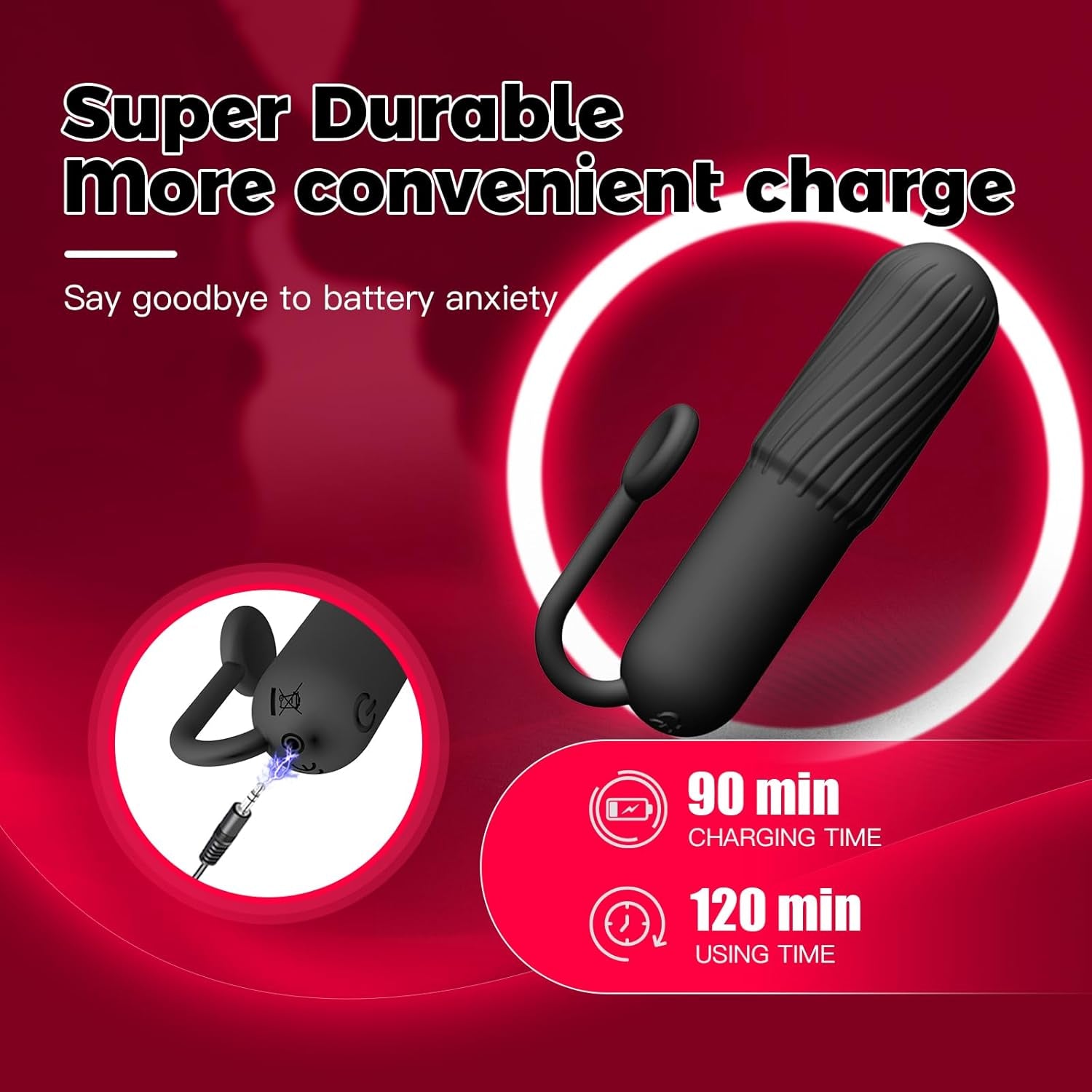 MidnightPulse Mini Spiral Vibrator