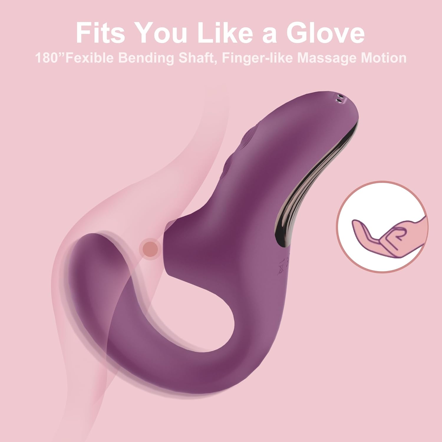 MidnightVibe Dual Pleasure Suction Vibrator