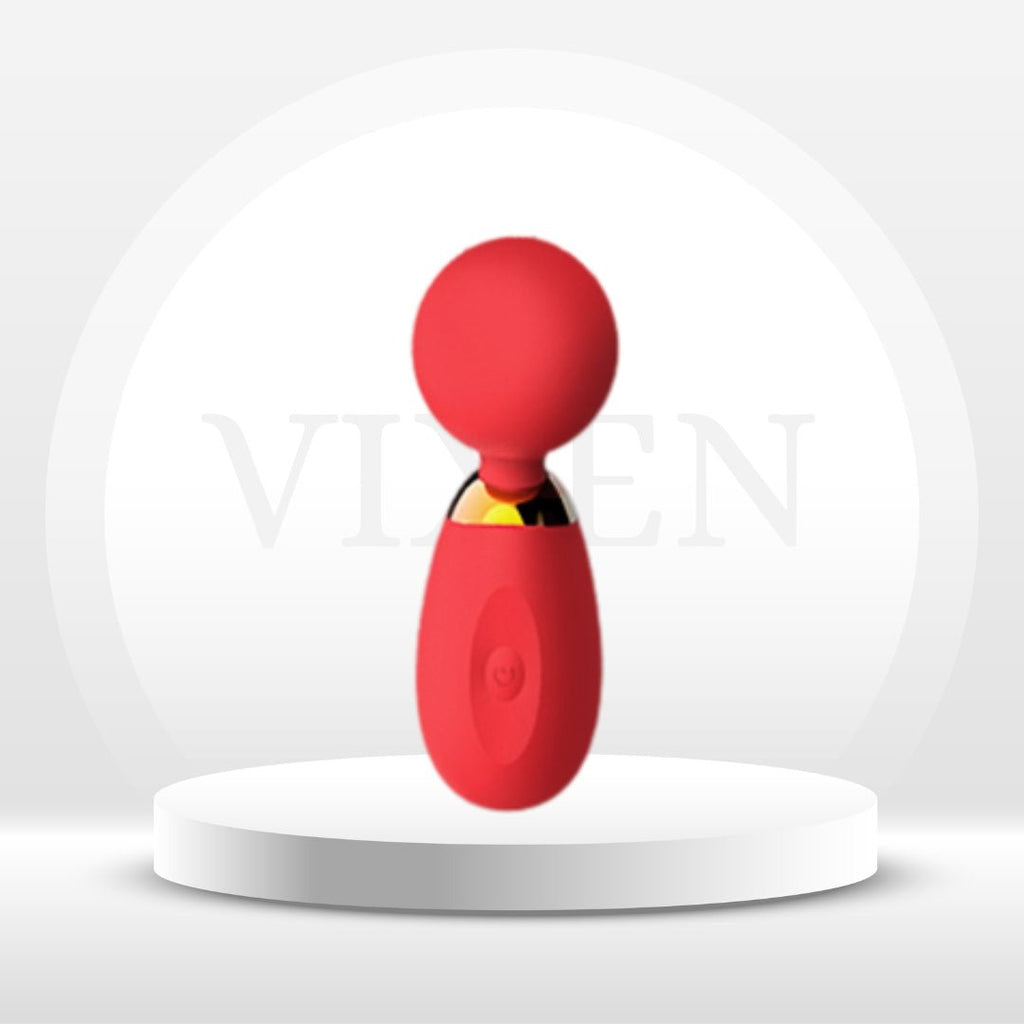 MiniGlow Compact Clitoral Vibrator Wand