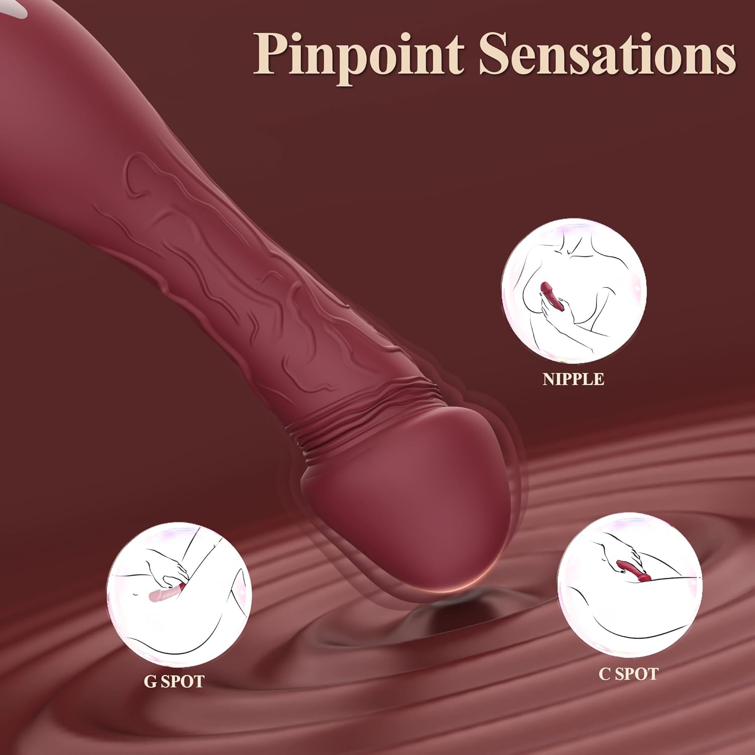 MiniMoan RealFeel Bullet Dildo Vibe