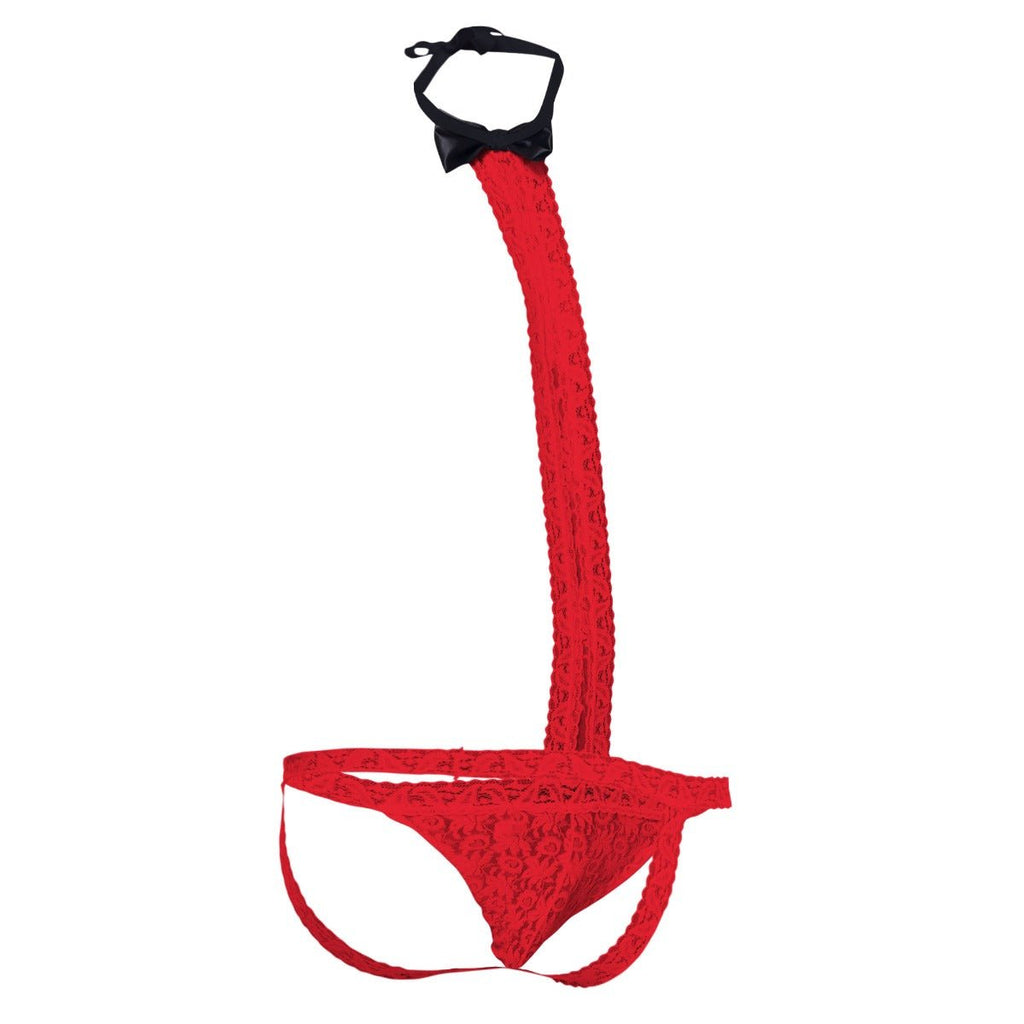 MOB Tuxedo Lace Thong