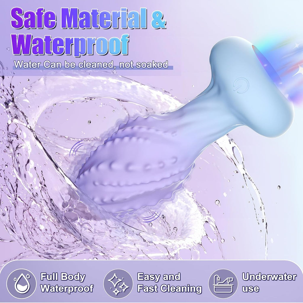 MonsterSpin 360° Rotating Anal Plug with LED Lights