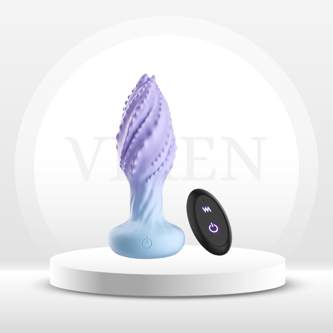 MonsterSpin 360° Rotating Anal Plug with LED Lights