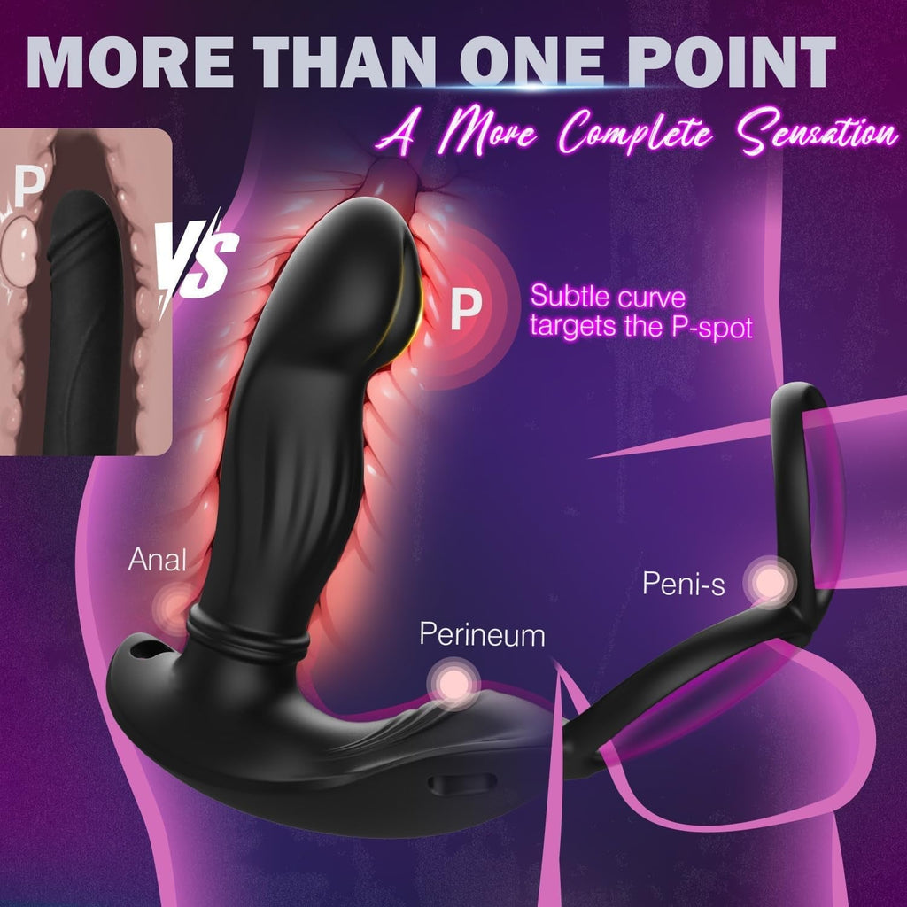 MotionGrip Wearable Prostate Massager Cock Ring