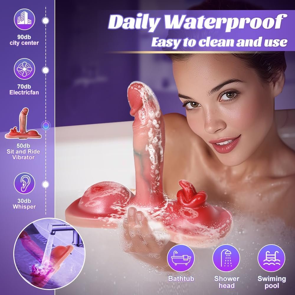 MotionThrone Ride-On Heated Thrusting Dildo Vibrator