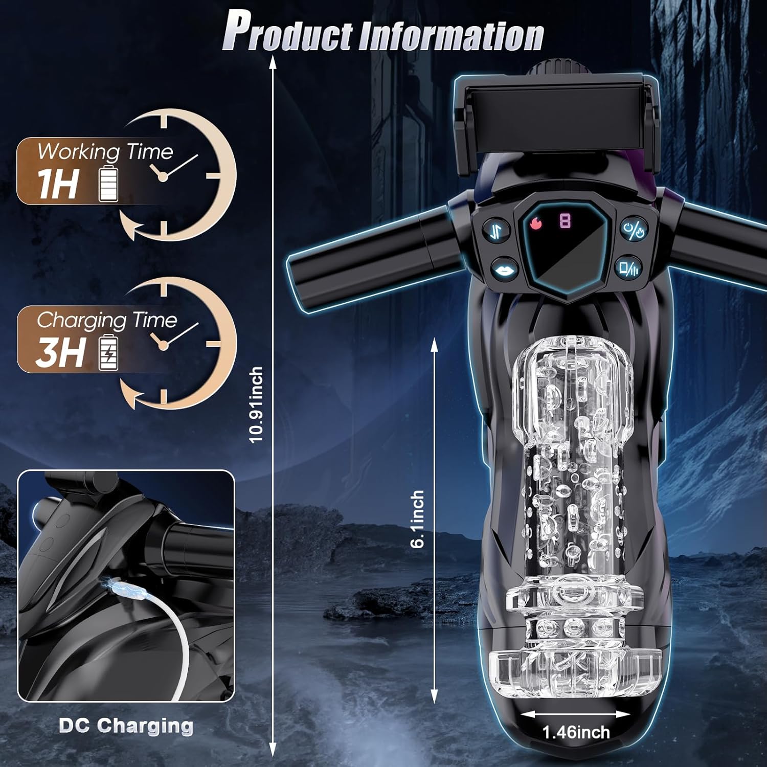MotoThrust XR Smart Fleshlight Stroker