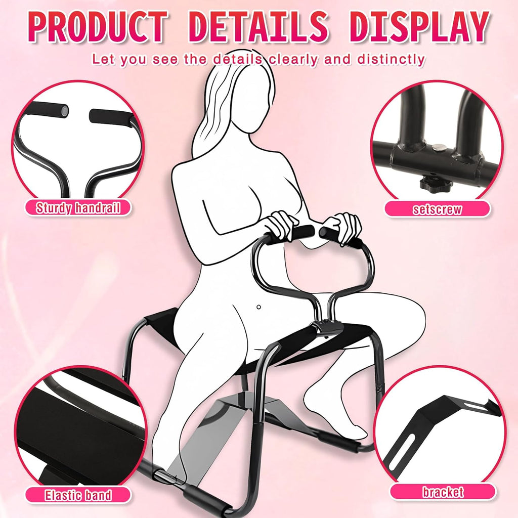 MountDeep Multifunctional Sex Chair with Handrails