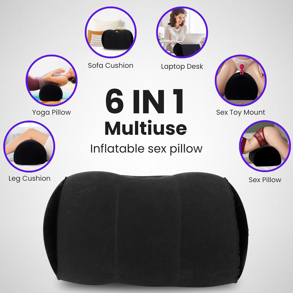 MountMuse Inflatable Dildo Pillow & Position Support