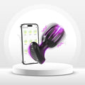 MurmurLink App-Controlled Anal Plug Vibrator
