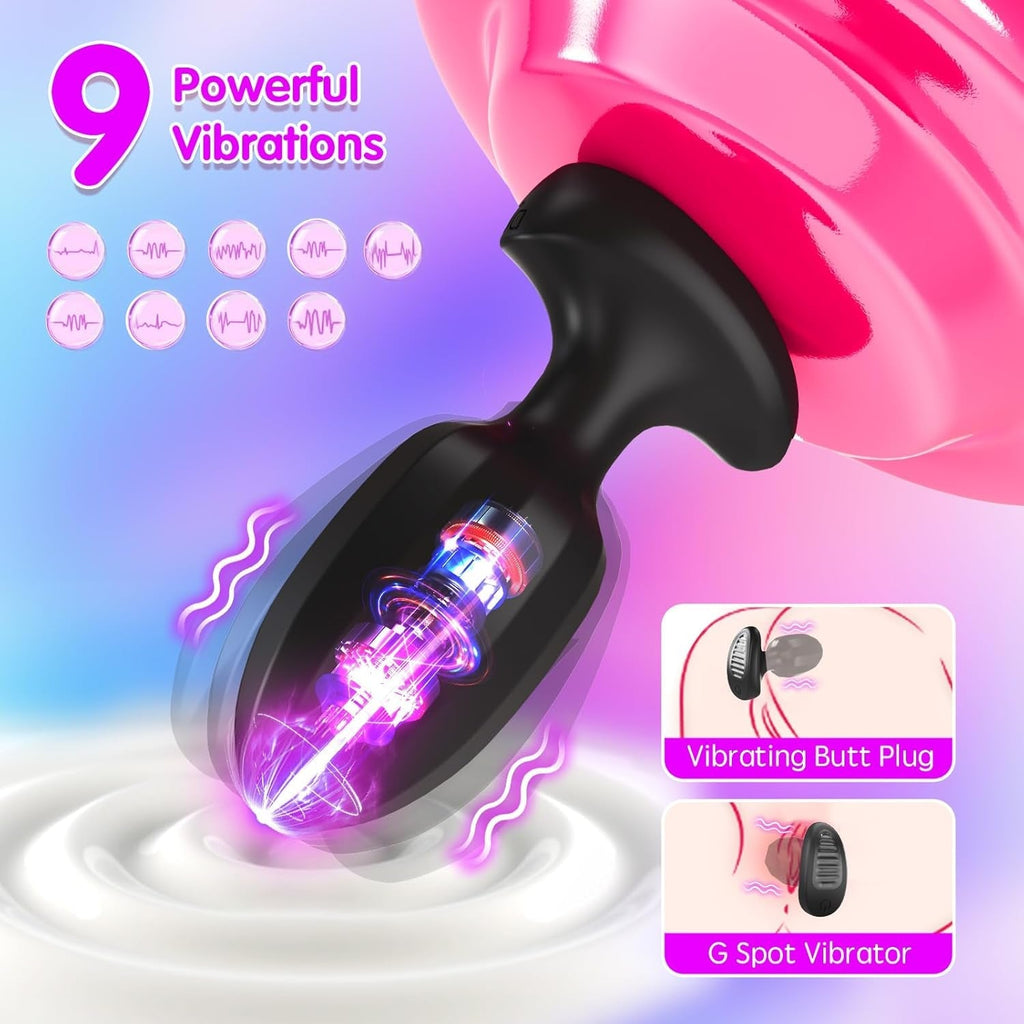 MurmurLink App-Controlled Anal Plug Vibrator