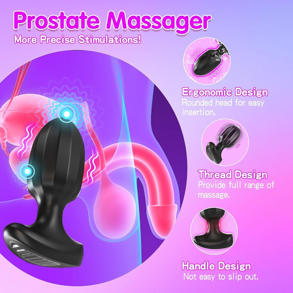 MurmurLink App-Controlled Anal Plug Vibrator