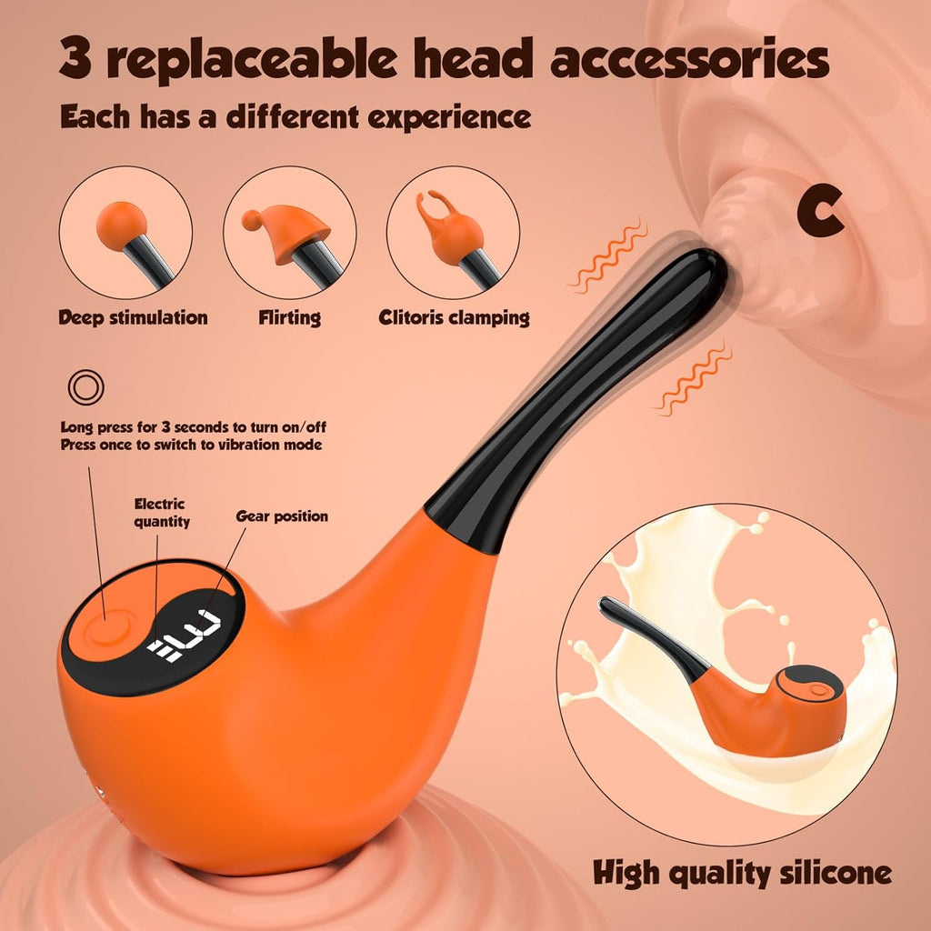 MystiVibe Taichi Pipe Clit & G-Spot Vibrator