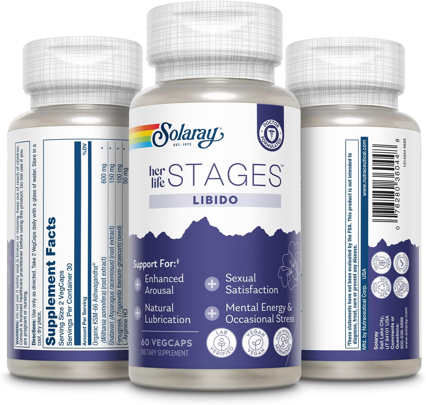 Natural Libido & Lubrication Support for Women