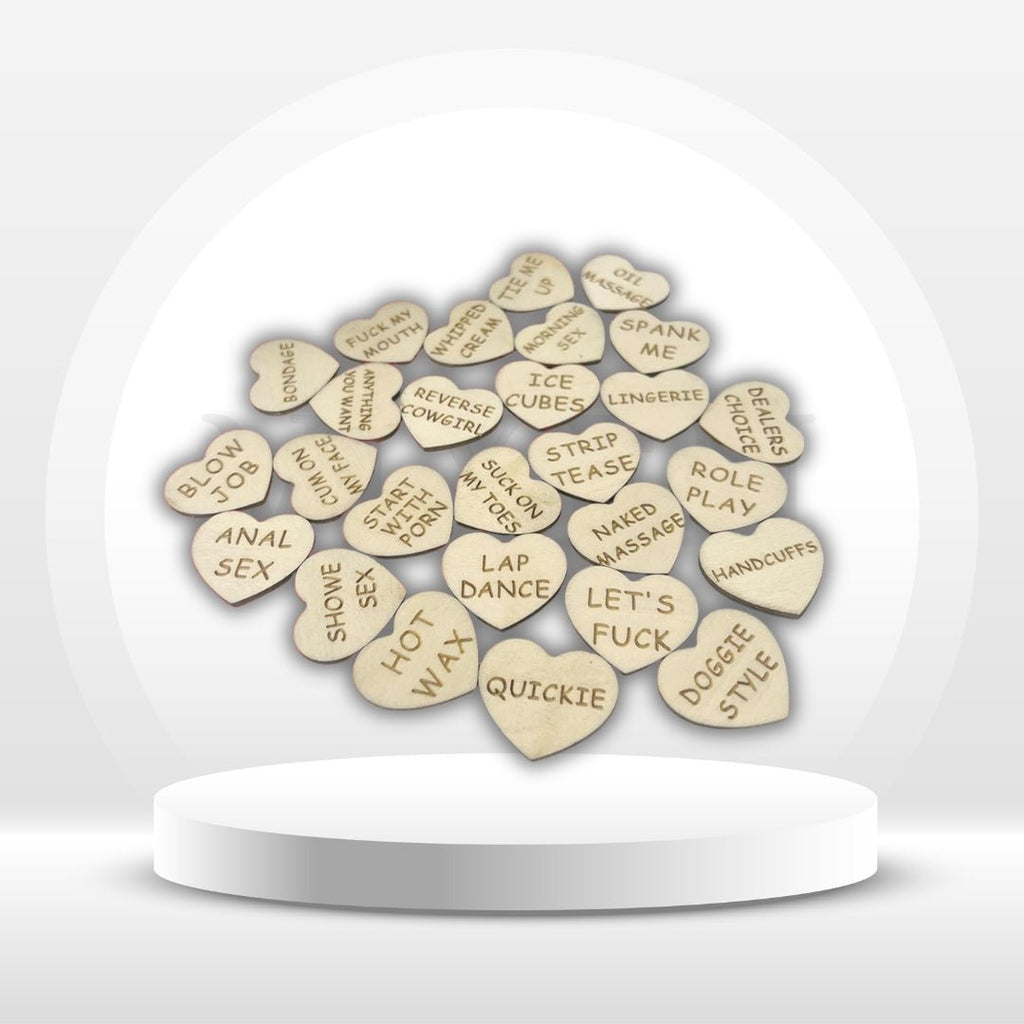 Naughty Couples Sex Game Tokens