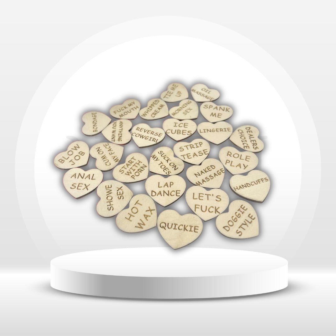 Naughty Couples Sex Game Tokens