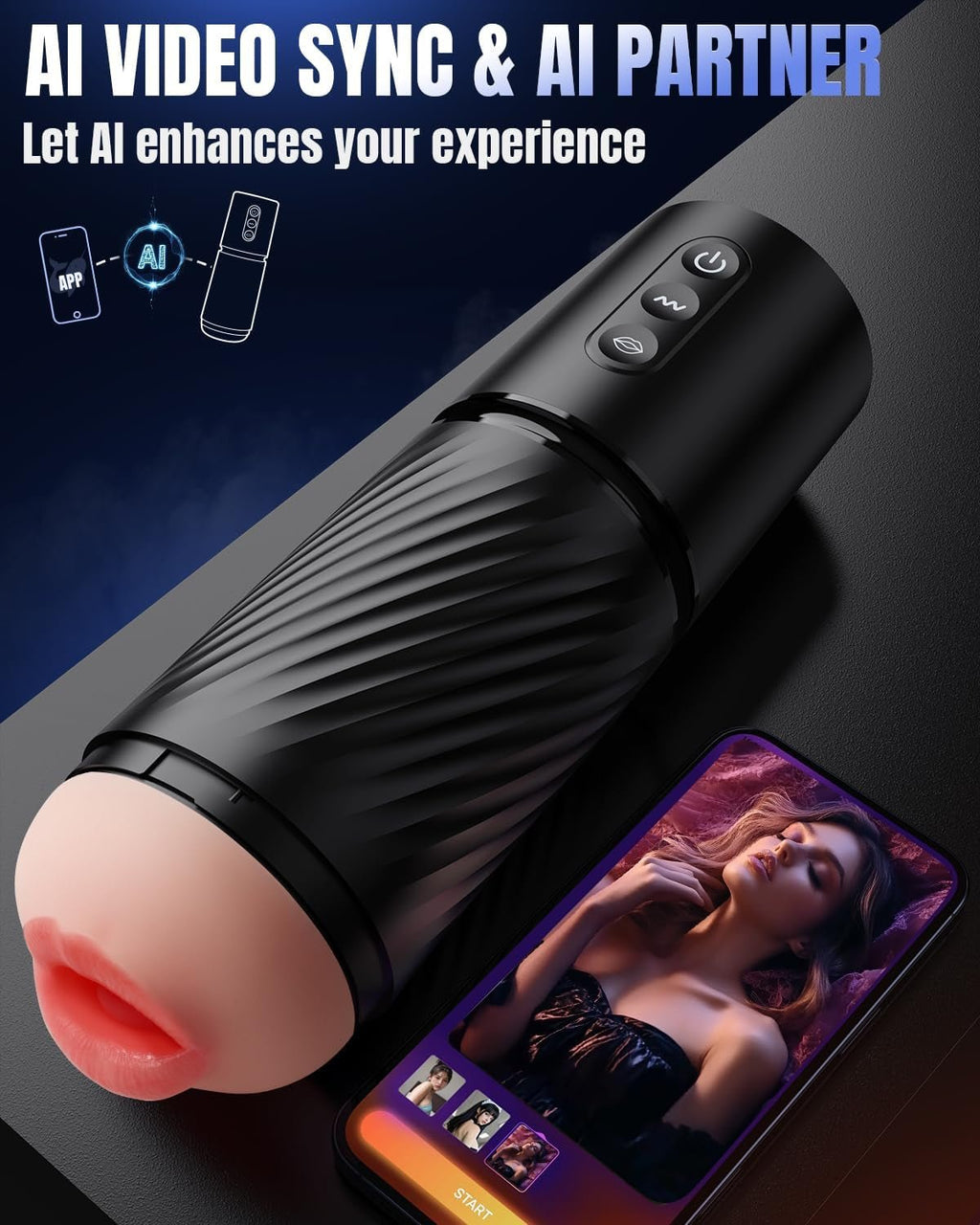 NeuroSync Elite AI Stroker