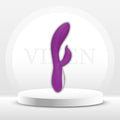 NightCurve Purple Silicone G-Spot Rabbit Vibrator