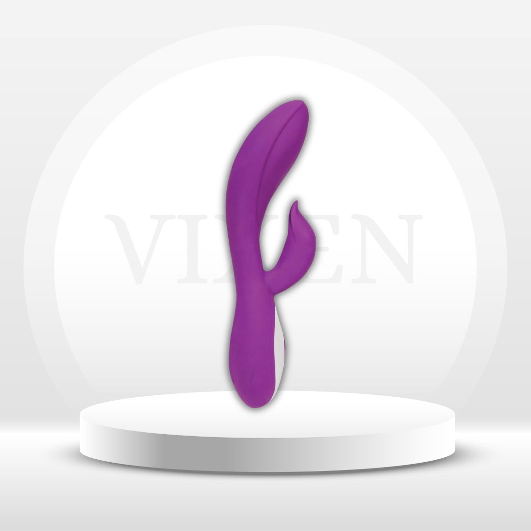 NightCurve Purple Silicone G-Spot Rabbit Vibrator