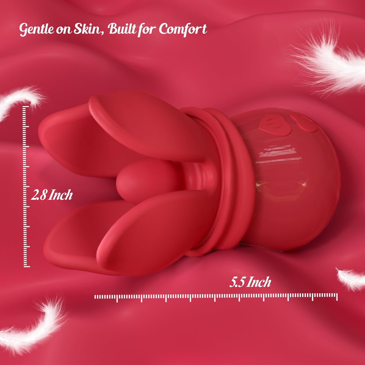 NipBloom Triple Stimulation Swirling Vibrator