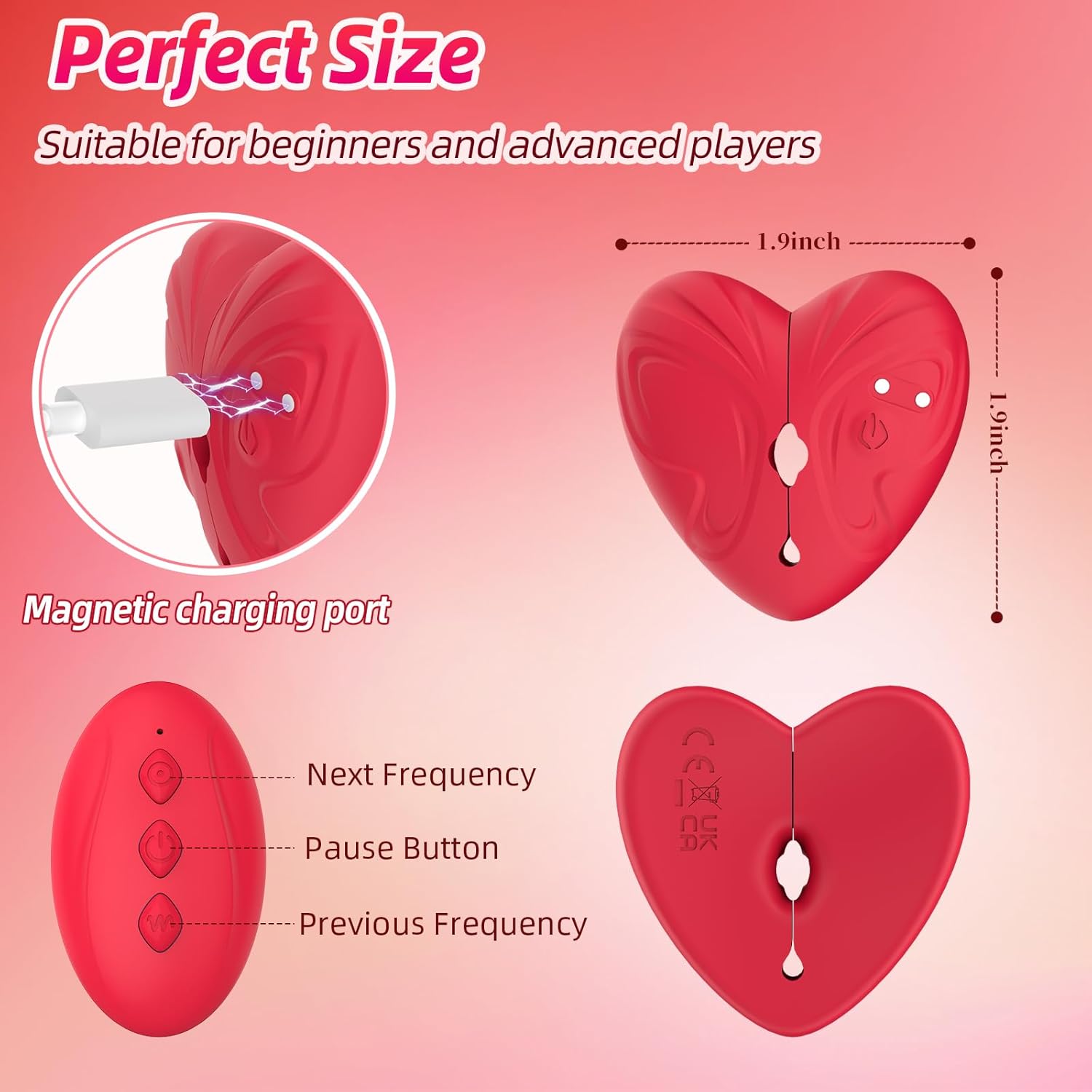 NipFlare Vibrating Butterfly Clamps