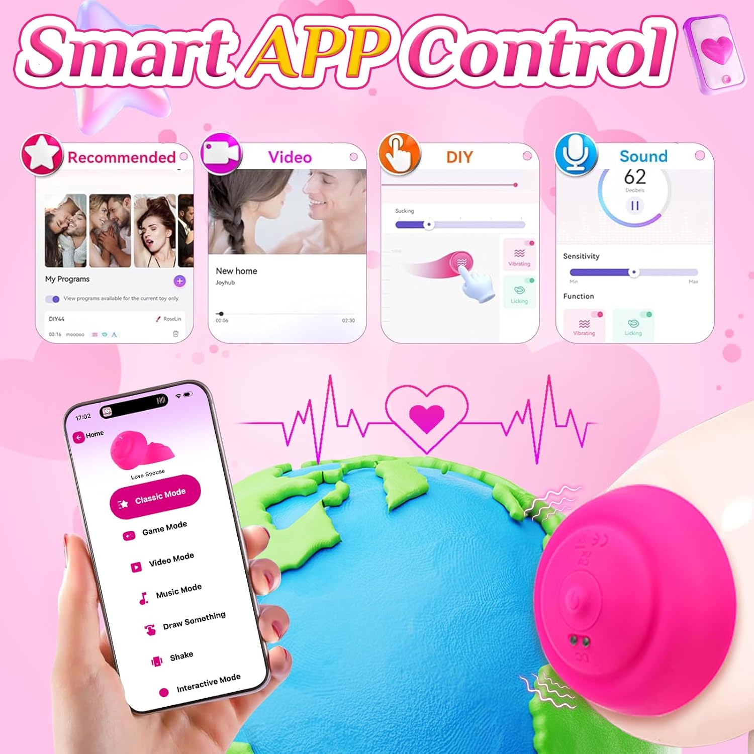 NipPulse Deep Stimulation Nipple Vibrators