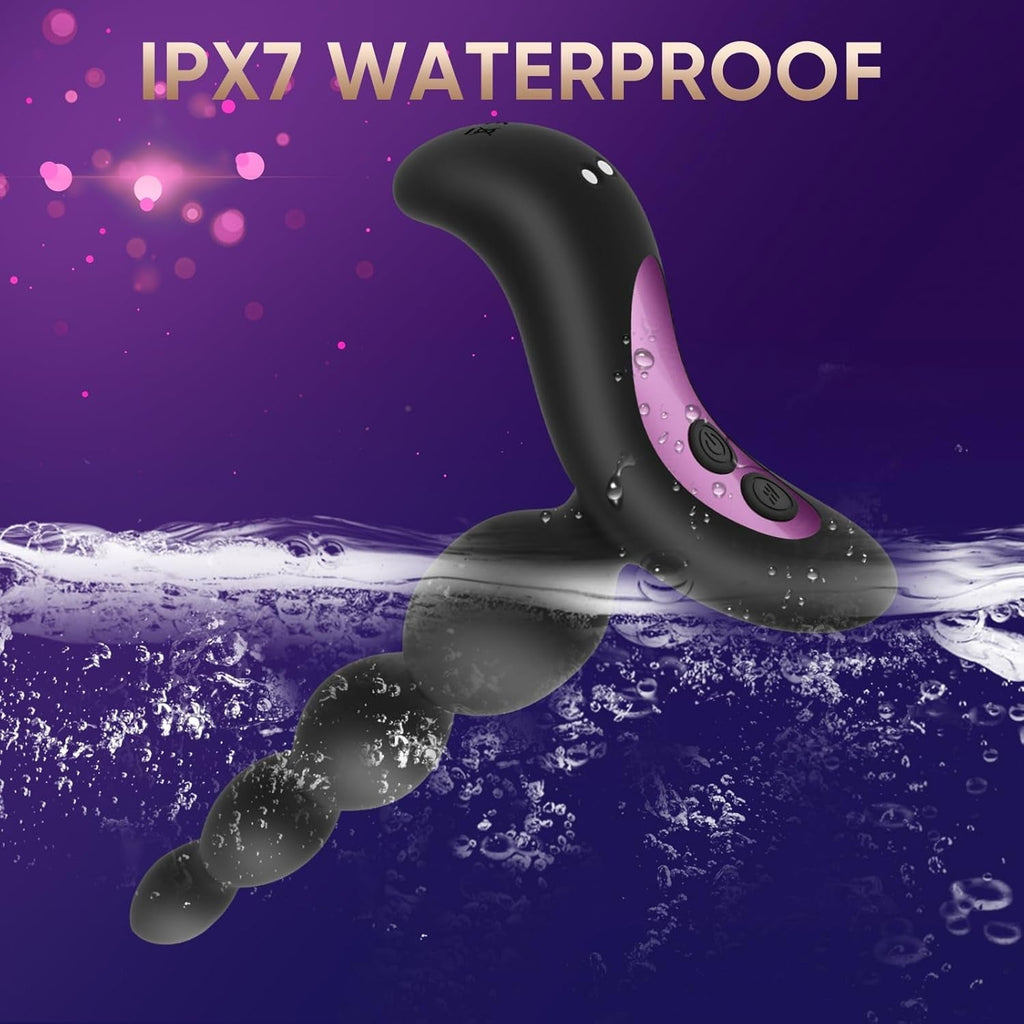 NoirBeads Vibrating Anal Beads Prostate Massager