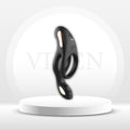 NoirClutch Vibrating Cock Ring Clit Stimulator