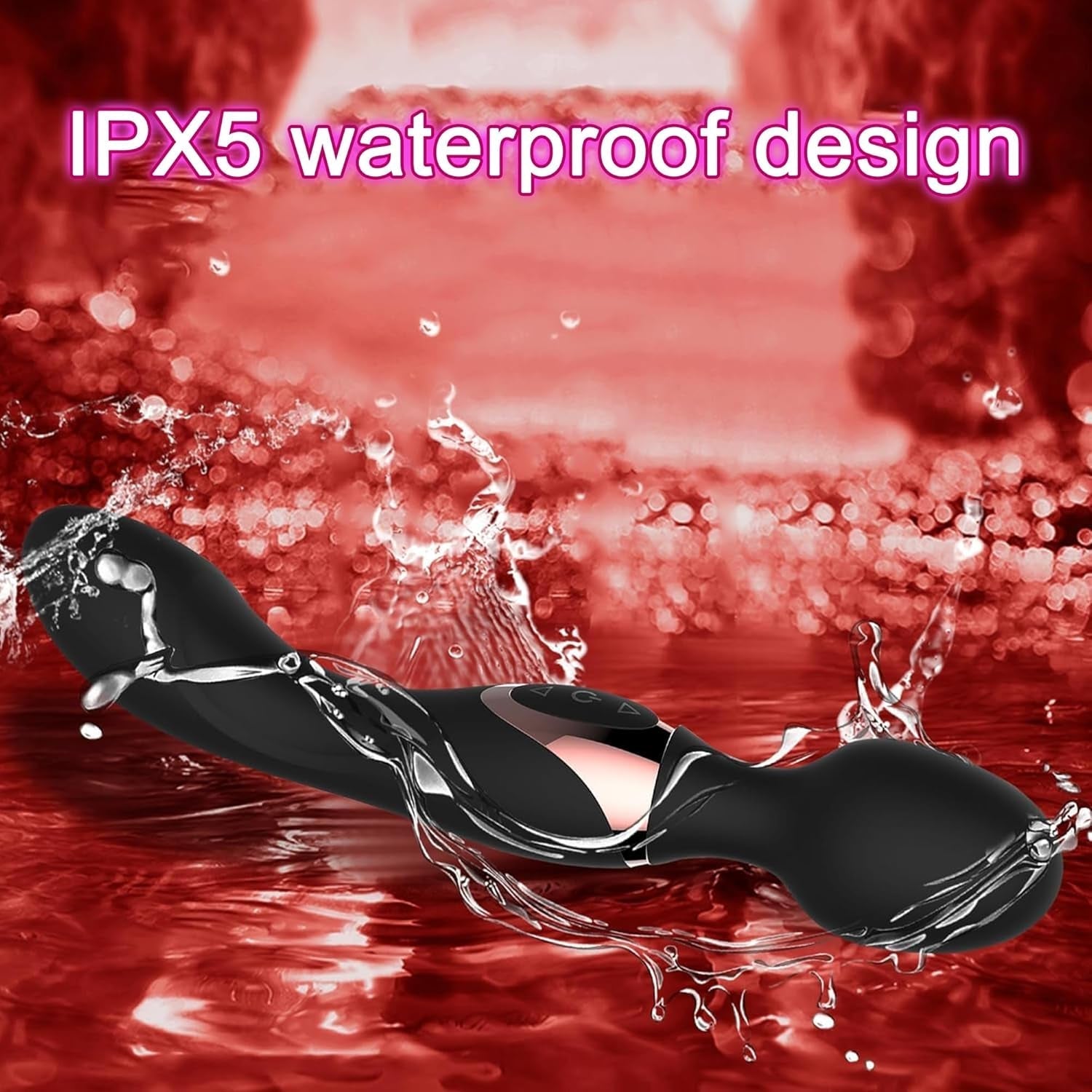NoirDuo Black Dual Motor Sex Wand