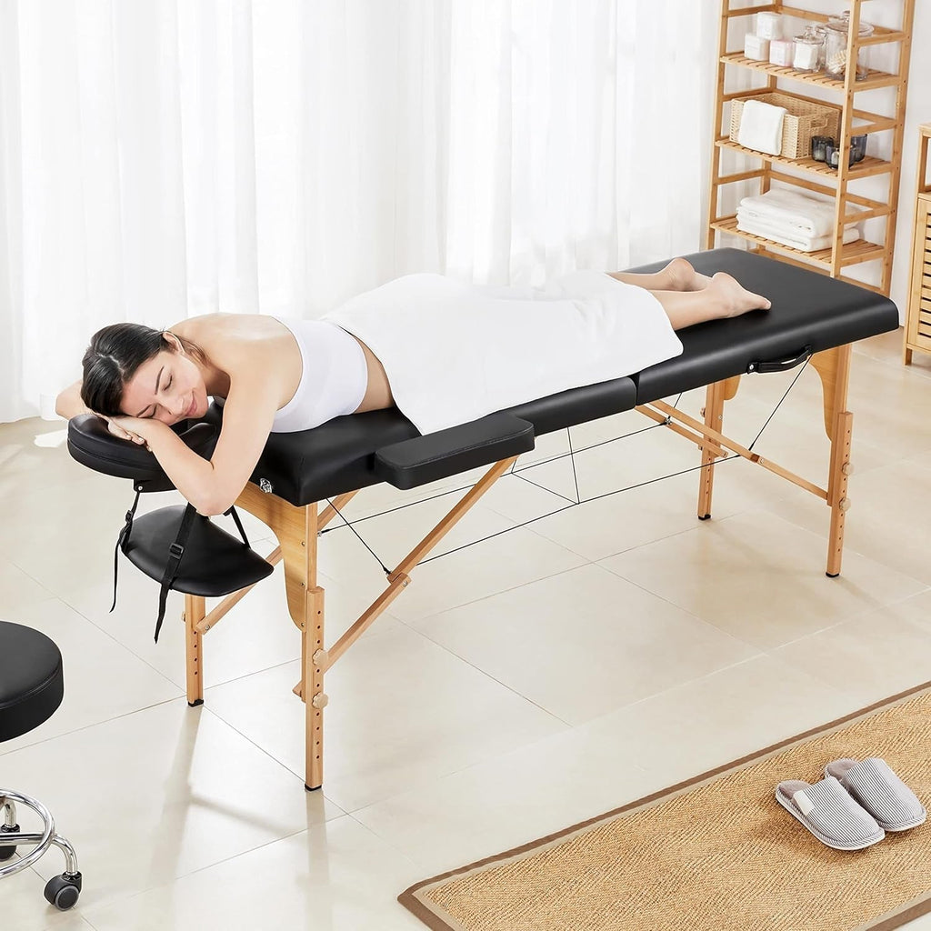 NoirEase Foldable Sensual Massage Sex Table