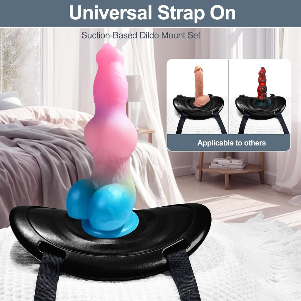 NoirRide Suction Cup Dildo Saddle Mount
